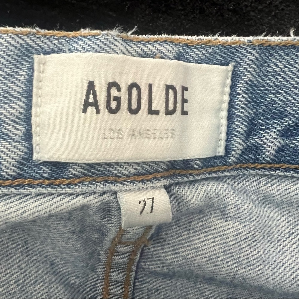 Agolde Pieced Angled High Rise Jeans in Matrix - Picture 9 of 10